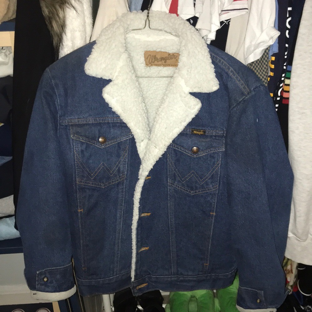 Wrangler denim Sherpa